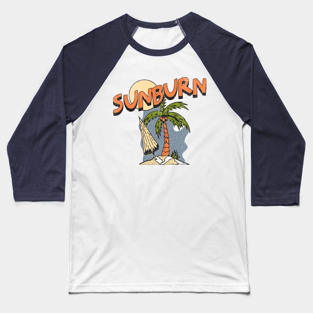 Sunburn sea Baseball T-Shirt by Winshop